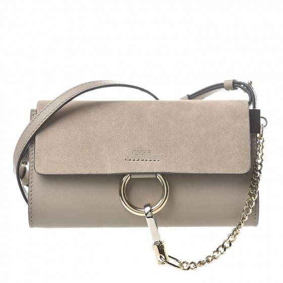 chloe suede faye bag