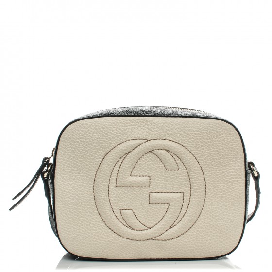 white gucci soho disco bag