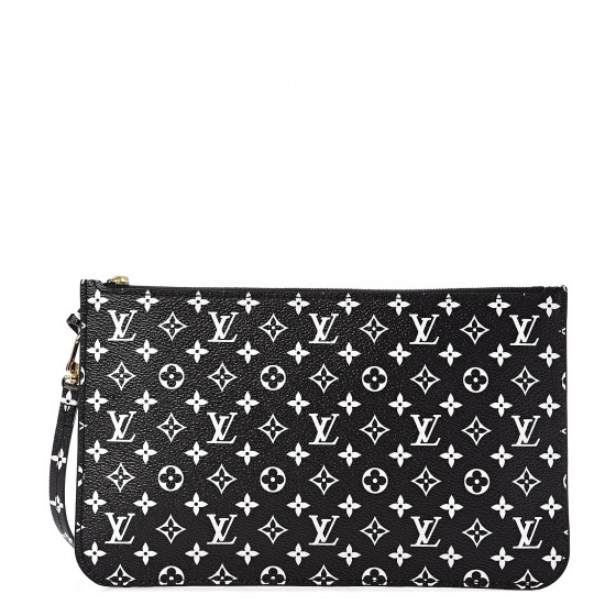 louis vuitton monogram giant jungle neverfull mm black