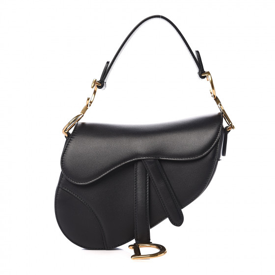 mini saddle calfskin bag