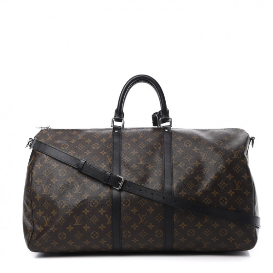 monogram macassar keepall