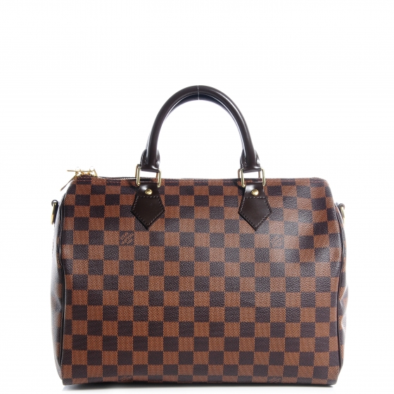 damier ebene speedy 30 bandouliere