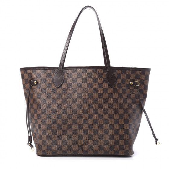 neverfull mm damier ebene rose ballerine