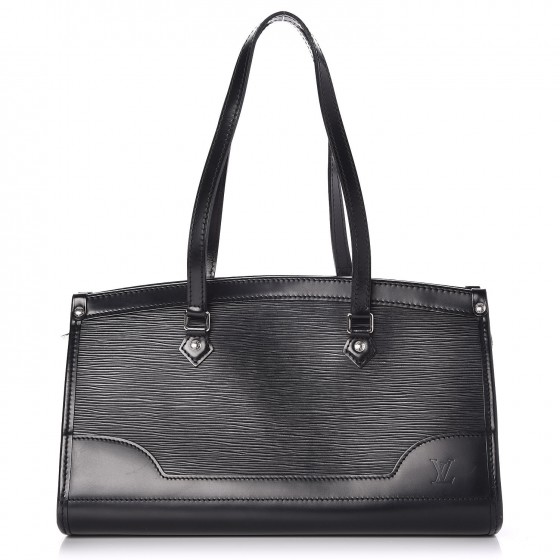 Louis Vuitton Black Electric Epi Leather Mirabeau PM Bag For Sale at 1stDibs