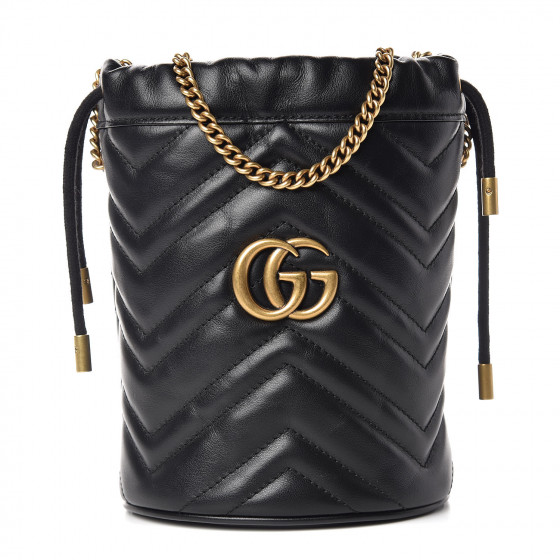 black mini gg marmont 2.0 backpack