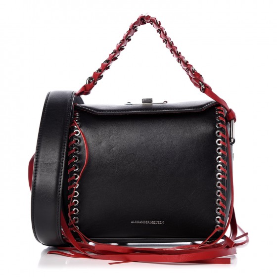 red alexander mcqueen bag