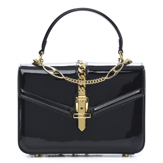 gucci sylvie mini black