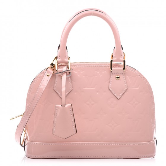 M90989 Louis Vuitton Premium 2016 Vernis Alma BB - Rose Ballerine