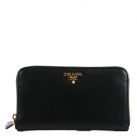 Prada Zip Wallet Pursed