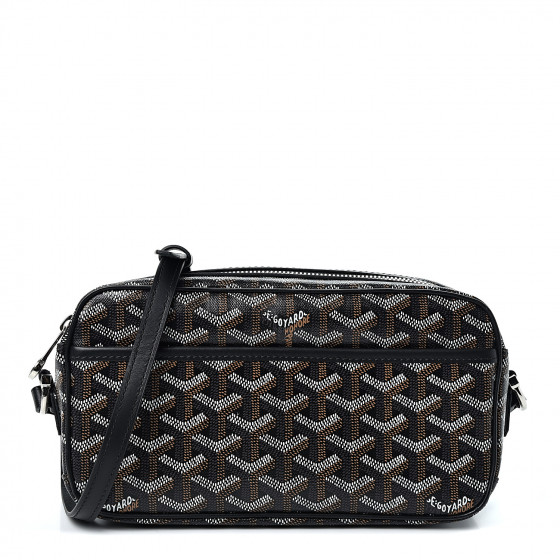 GOYARD Goyardine Sac Cap Vert Black 572136