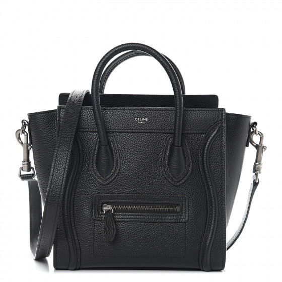 celine baby drummed calfskin nano luggage bag