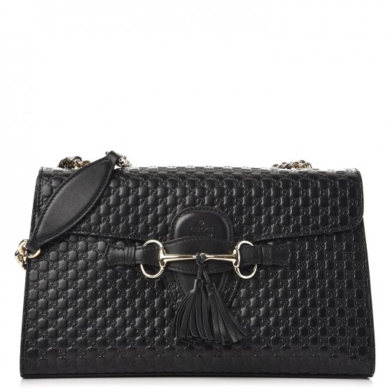 gucci microguccissima medium emily chain shoulder bag