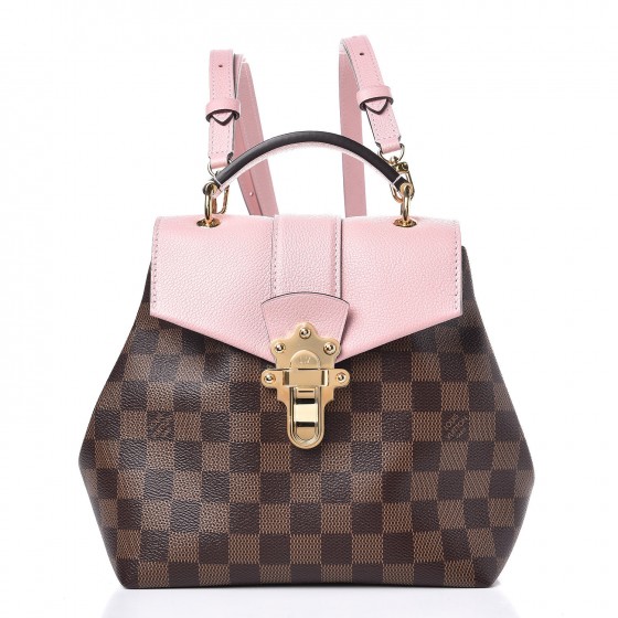 LOUIS VUITTON Clapton Damier Ebene Crossbody Bag Magnolia