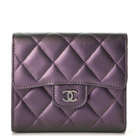 chanel classic small flap wallet lambskin