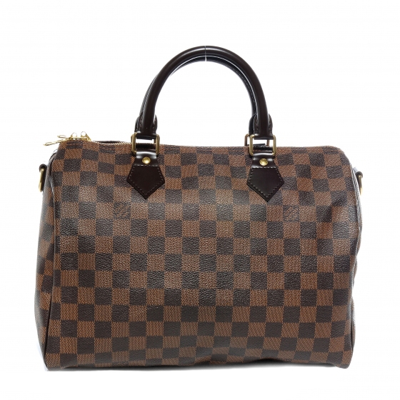 damier ebene speedy 30 bandouliere