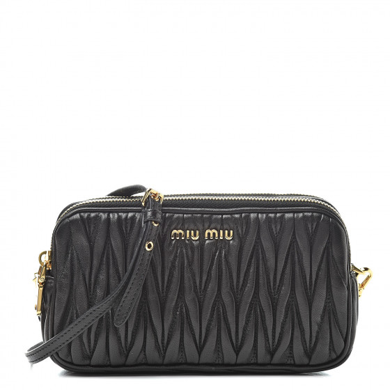 pochette miu miu matelasse