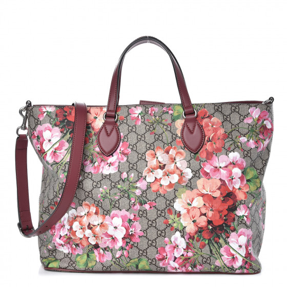 gucci blooms tote bag