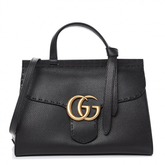 gucci marmont top handle bag small