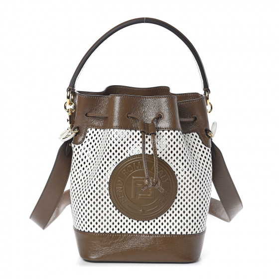 fendi perforated bucket bag