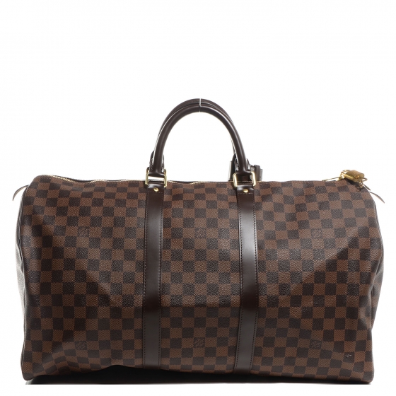 louis vuitton keepall 50 damier azur