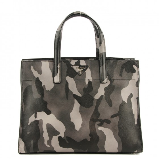 prada camouflage tote