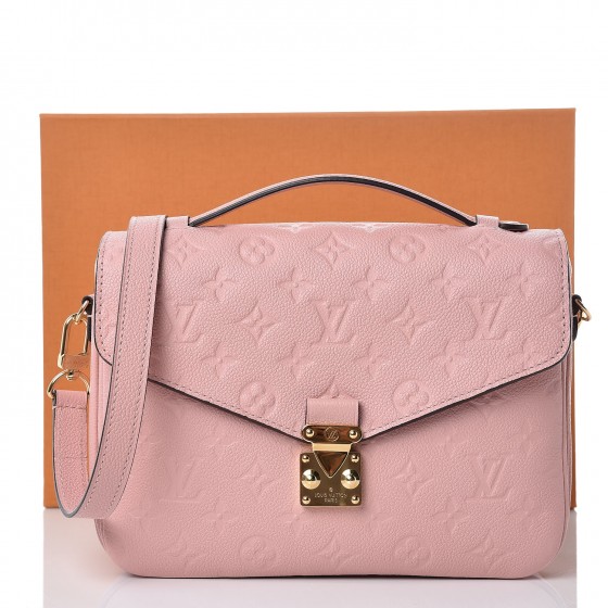 louis vuitton pochette metis rose poudre