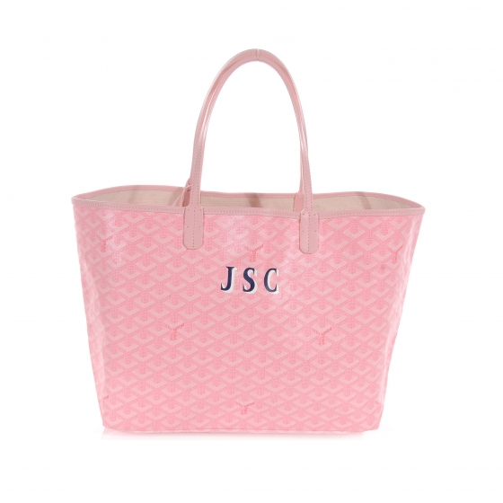 goyard tote bag pink