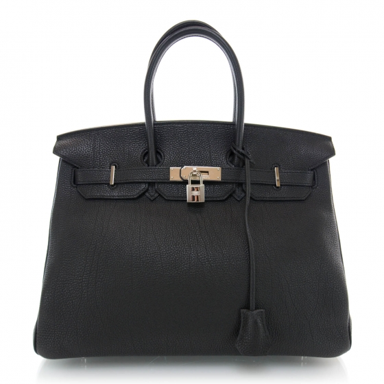 HERMES Togo Birkin 35 Black 37854