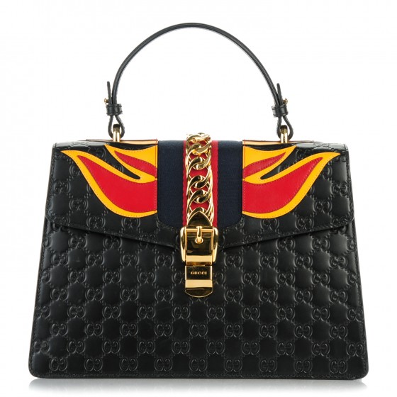 gucci sylvie black bag