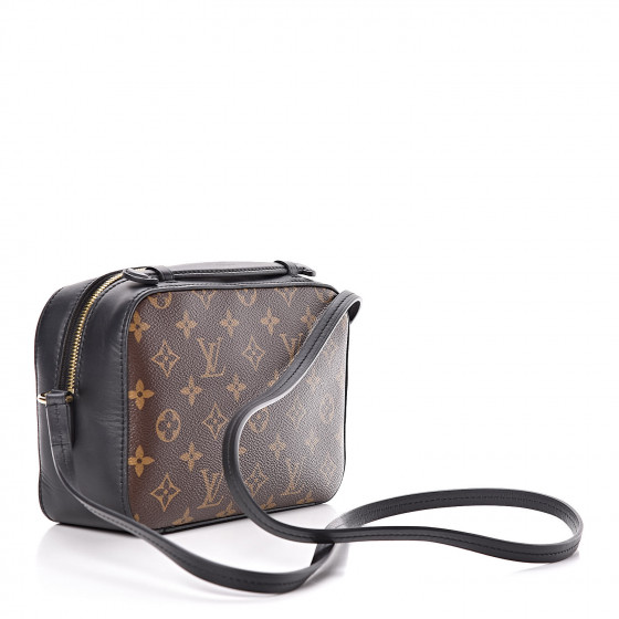 louis vuitton monogram saintonge black