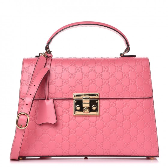 guccissima padlock bag