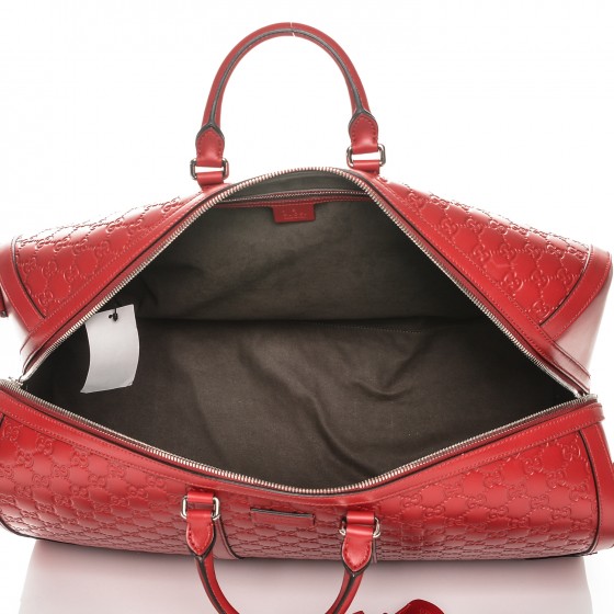 guccissima duffle bag