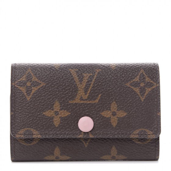 Louis Vuitton Rose Ballerine Vernis Leather Monogram Venice Zippy Wallet