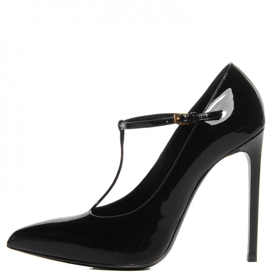 ysl t strap heels