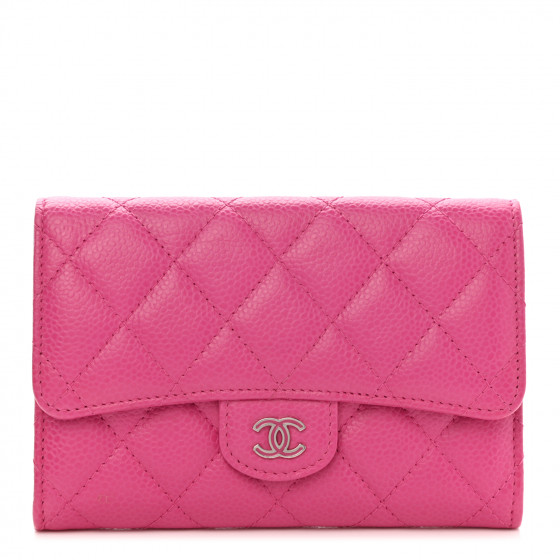 chanel wallet pink inside