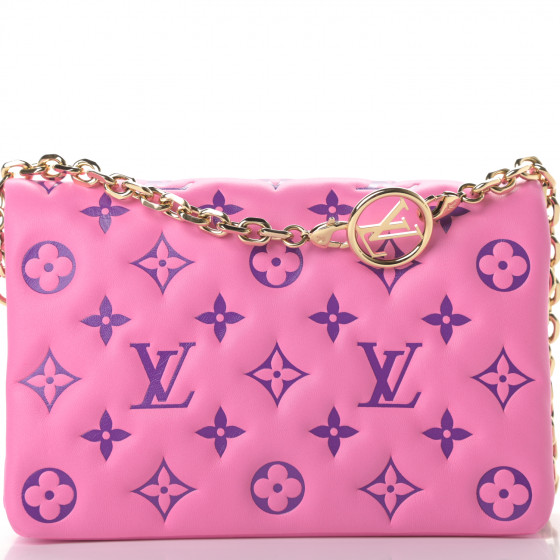 pink coussin lv