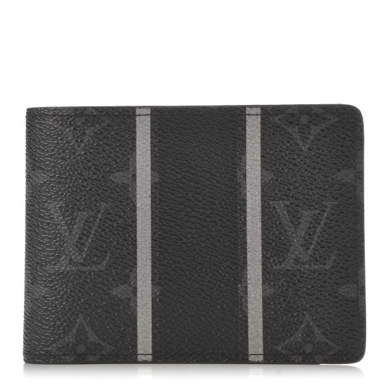 louis vuitton x fragment multiple wallet monogram eclipse black