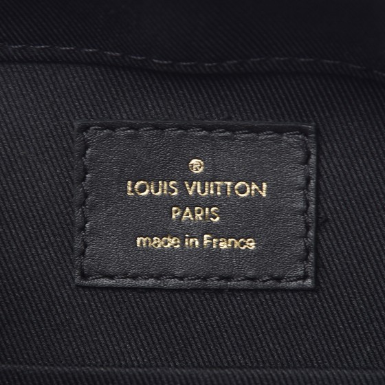 louis vuitton monogram saintonge black