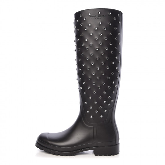 studded rain boots