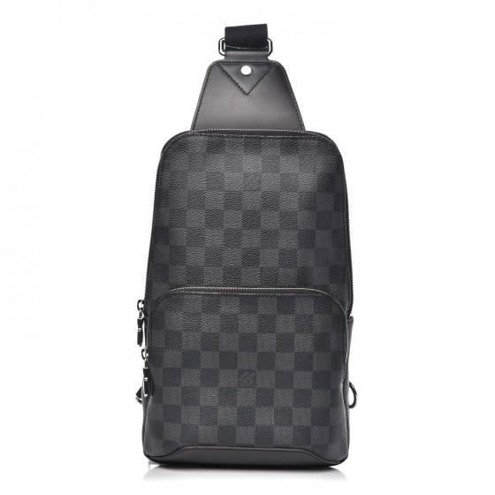 lv avenue sling bag damier graphite