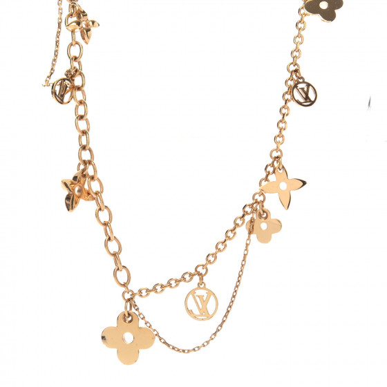 Used LV Necklace] Louis Vuitton Necklace Collier Blooming M64855