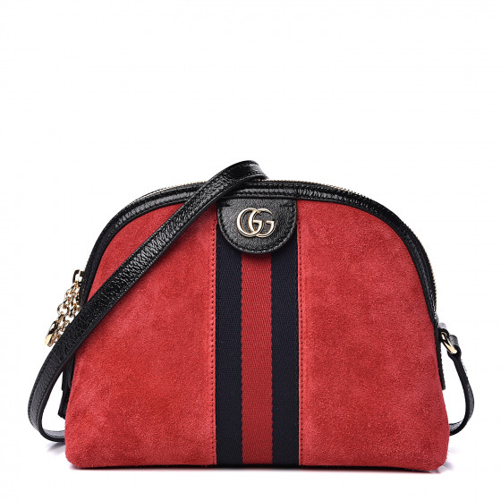 gucci ophidia suede shoulder bag