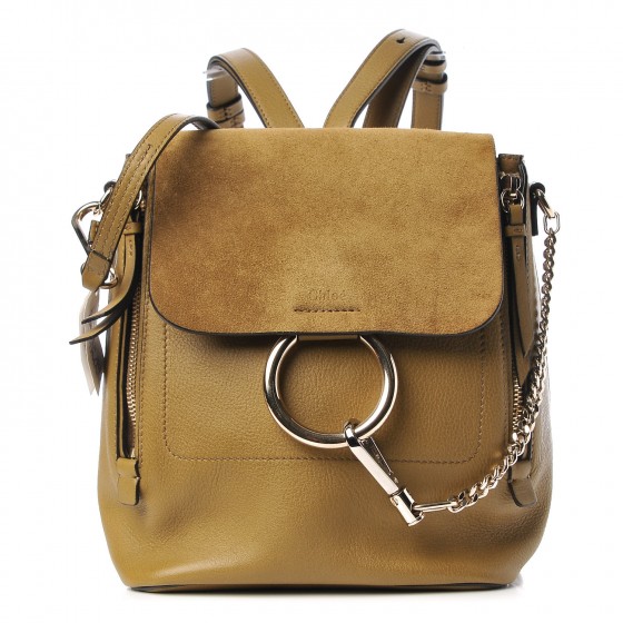 chloe faye backpack green