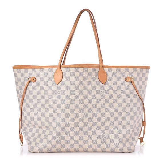 lv damier azur neverfull gm