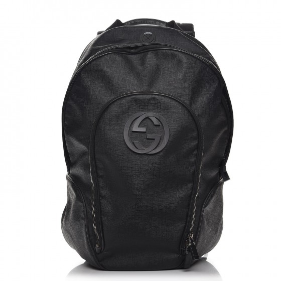 black gucci backpack