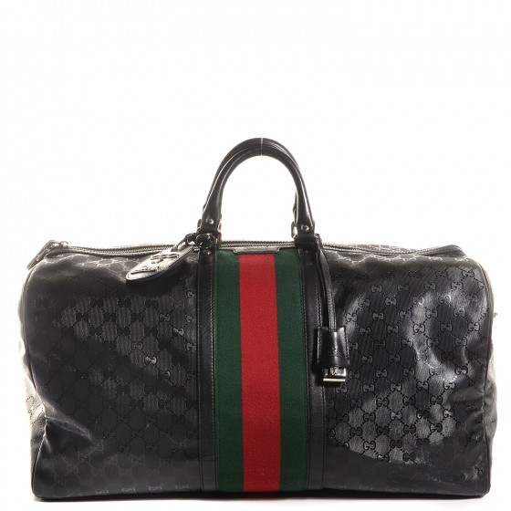 gucci black travel bag