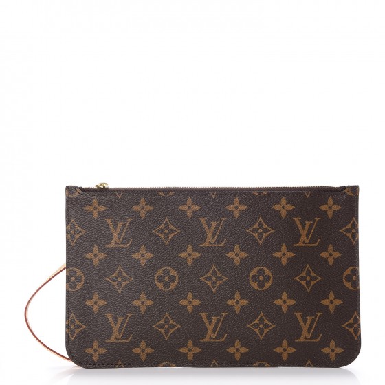 LOUIS VUITTON Monogram Neverfull MM GM Pochette 260174