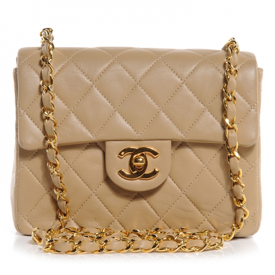 chanel mini flap square