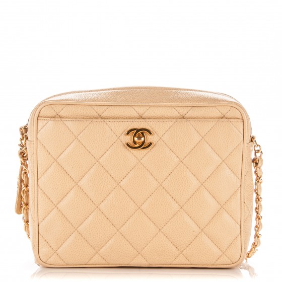 chanel camera bag beige