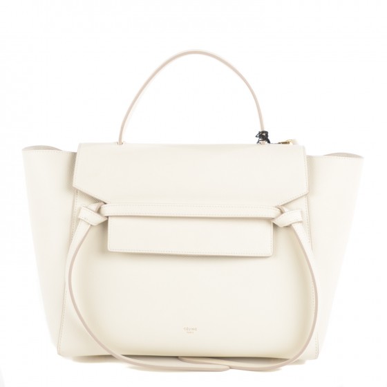 celine white handbag